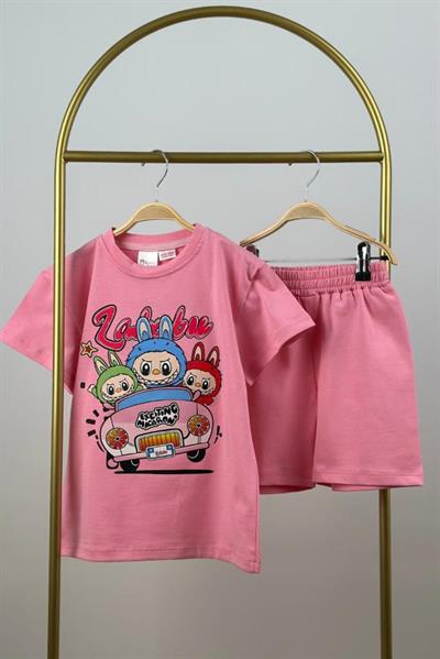 Labubu Şortlu Takım