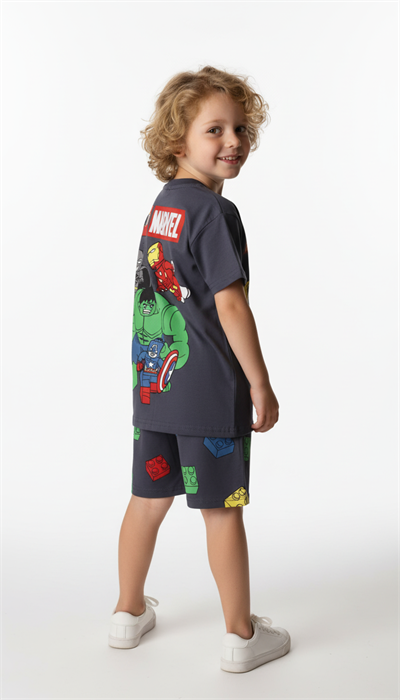 Lego Marvel Şortlu Takım