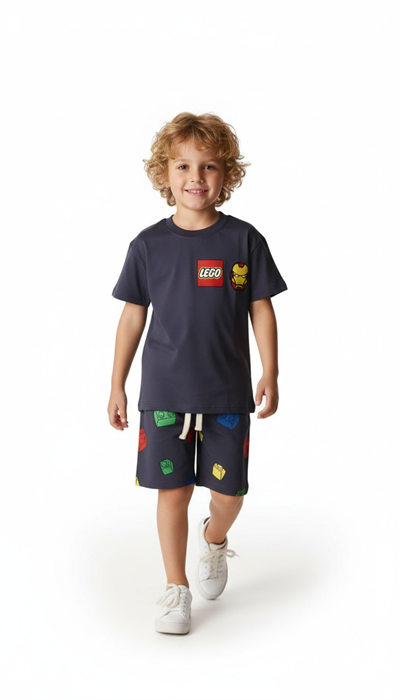 Lego Marvel Şortlu Takım