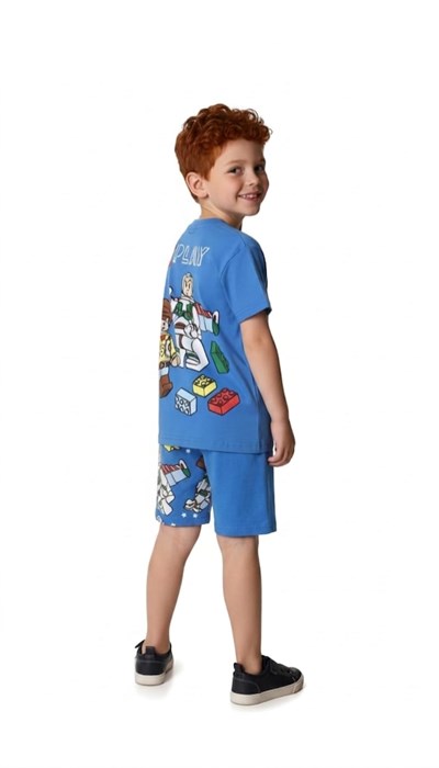 Lego Play Sırt Baskılı Şortlu Takım