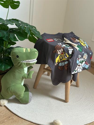 Lego Play Sırt Baskılı Şortlu Takım