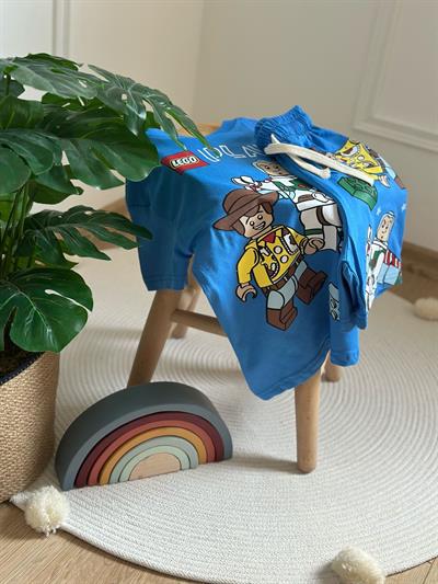 Lego Play Sırt Baskılı Şortlu Takım