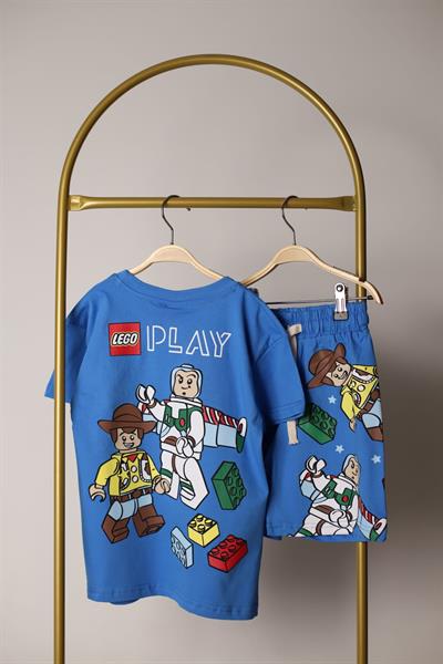 Lego Play Sırt Baskılı Şortlu Takım