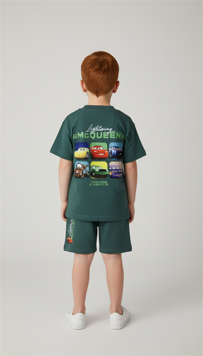 Lightning McQueen Şortlu Takım