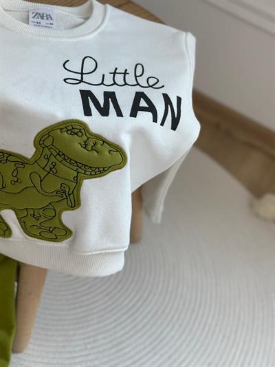 Little Man Baskılı Eşofman Takımı