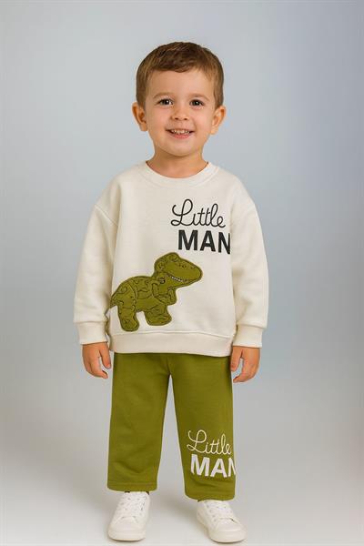 Little Man Baskılı Eşofman Takımı