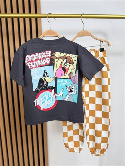 Looney Tunes Sırt Baskılı Eşofman Takımı