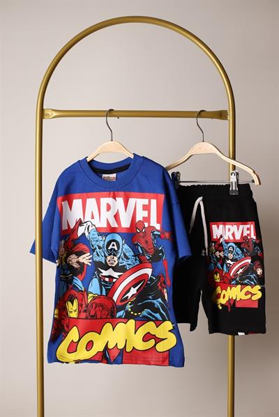 Marvel Comics Şortlu Takım