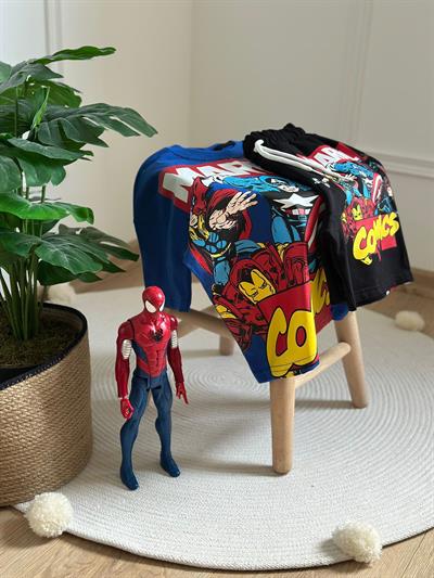 Marvel Comics Şortlu Takım