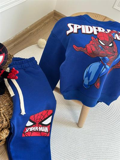 Marvel Spider Man Baskılı Eşofman Takımı
