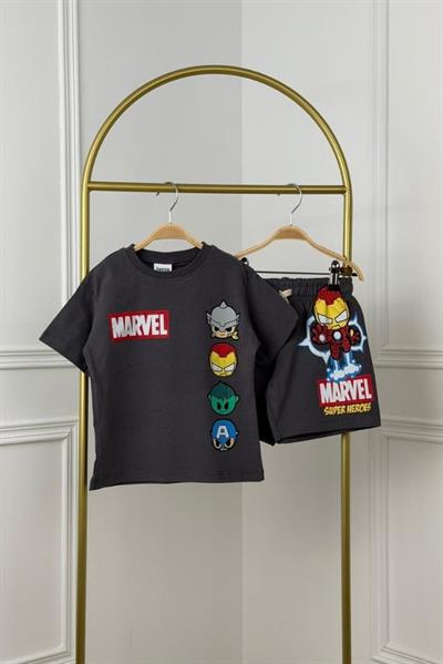 Marvel Super Heroes Şortlu Takım