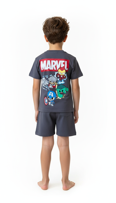 Marvel Super Heroes Şortlu Takım