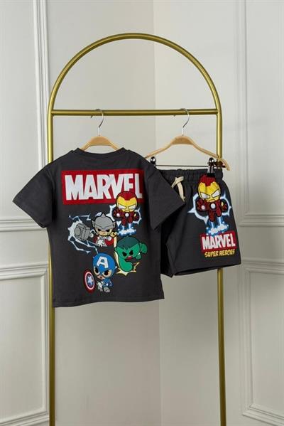 Marvel Super Heroes Şortlu Takım