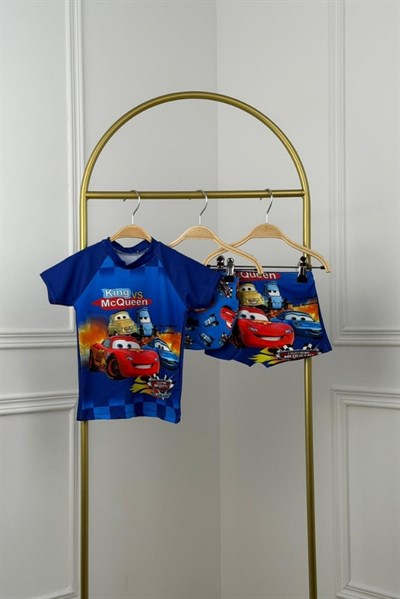 McQueen Boneli Şortlu Mayo