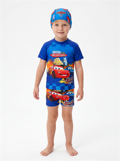 McQueen Boneli Şortlu Mayo