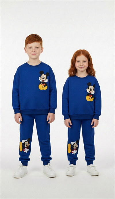 Mickey Mouse Disney Yüzüncü Yıl Baskılı Eşofman Takımı