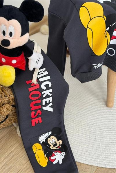 Mickey Mouse Disney Yüzüncü Yıl Baskılı Eşofman Takımı