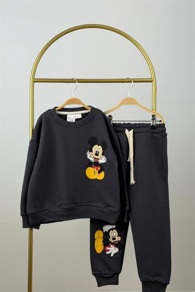 Mickey Mouse Disney Yüzüncü Yıl Baskılı Eşofman Takımı