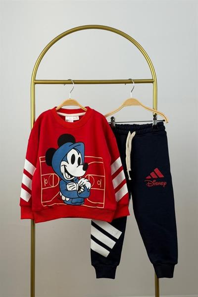 Mickey Mouse Spor Logolu Eşofman Takımı
