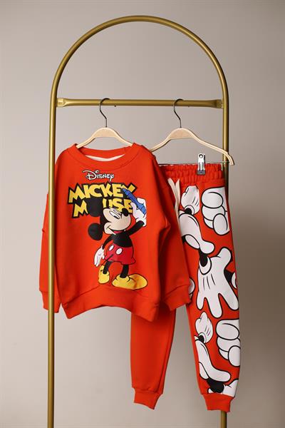 Mickey Of Wonder Sırt Baskılı Eşofman Takımı