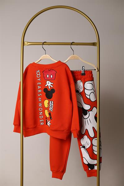 Mickey Of Wonder Sırt Baskılı Eşofman Takımı