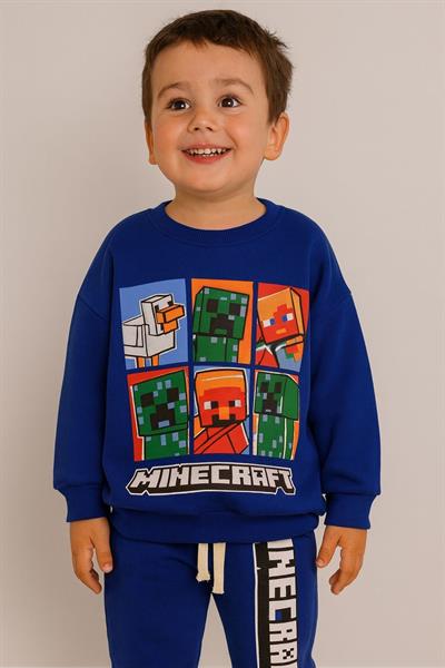 Minecraft Baskılı Eşofman Takımı