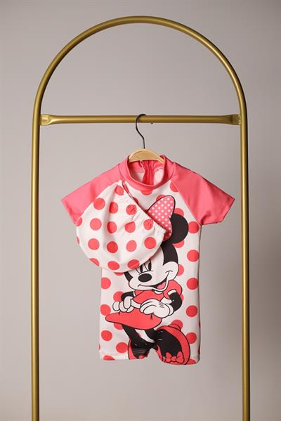 Minnie Mouse Puantiyeli Tulum Mayo