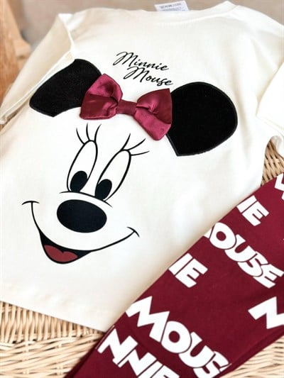 Minnie Ribbon Taytlı Takım