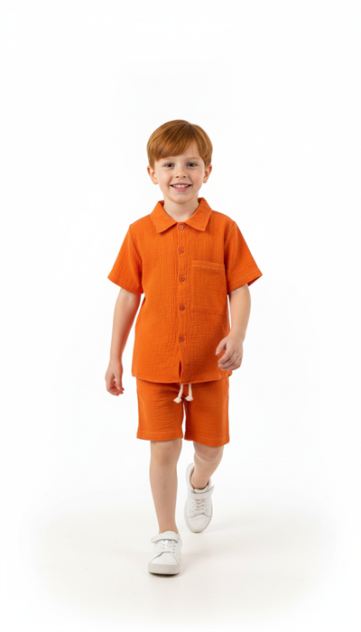 Müslin Şortlu Takım