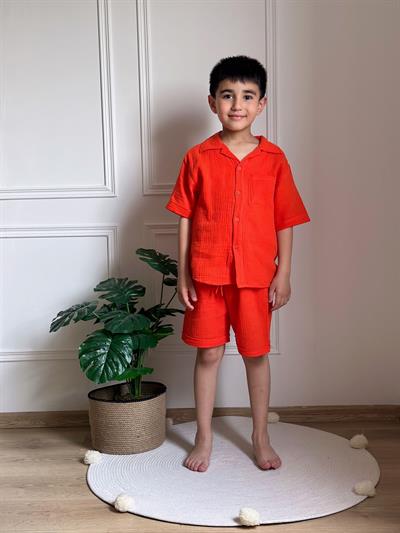 Müslin Şortlu Takım