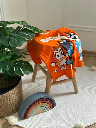 Müzikal Blueyi Şortlu Takım