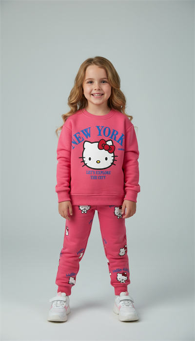New York Hello Kitty Baskılı Eşofman Takımı