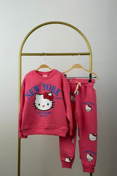 New York Hello Kitty Baskılı Eşofman Takımı