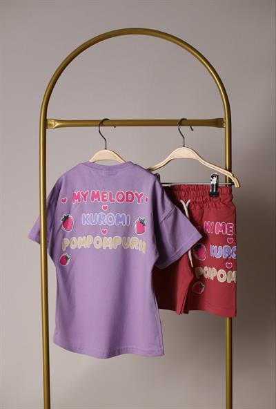 Pancakes Kuromi Şortlu Takım