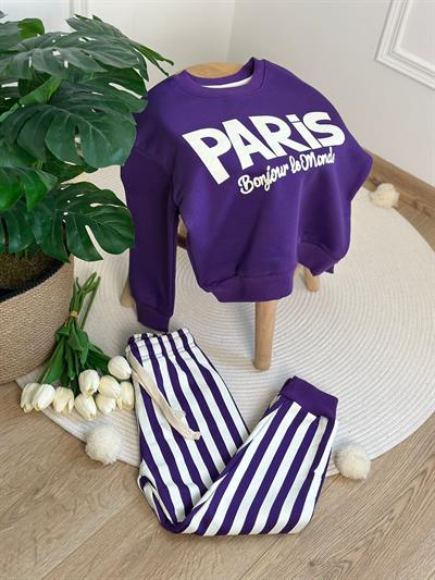 Paris Baskılı Eşofman Takımı