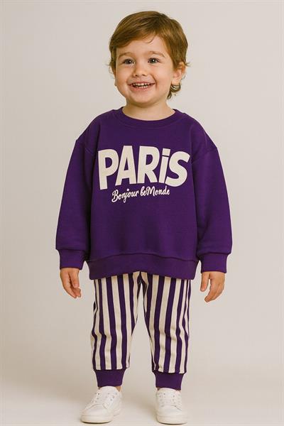 Paris Baskılı Eşofman Takımı