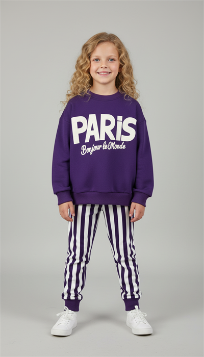 Paris Baskılı Eşofman Takımı