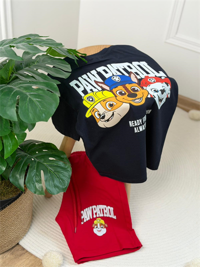 Paw Patrol Ready For Action Şortlu Takım