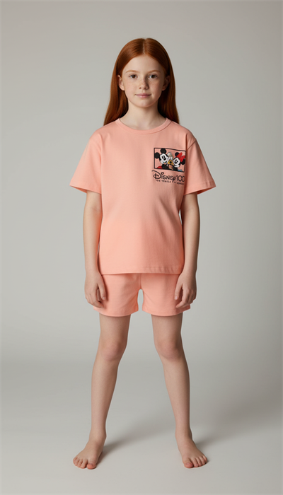 Pembe Disney Of Wonder Şortlu Takım