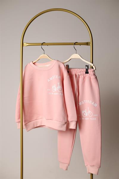 Pembe Home And Tree Eşofman Takımı