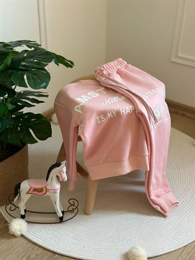 Pembe Home And Tree Eşofman Takımı