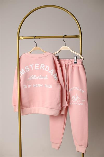 Pembe Home And Tree Eşofman Takımı