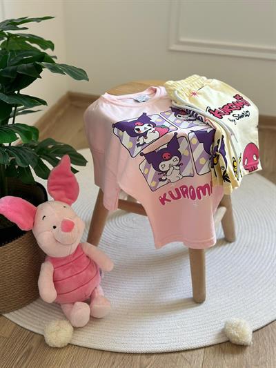 Pembe Kuromi Şortlu Takım