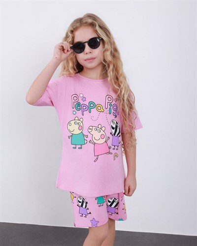 Peppa Pig Şortlu Takım