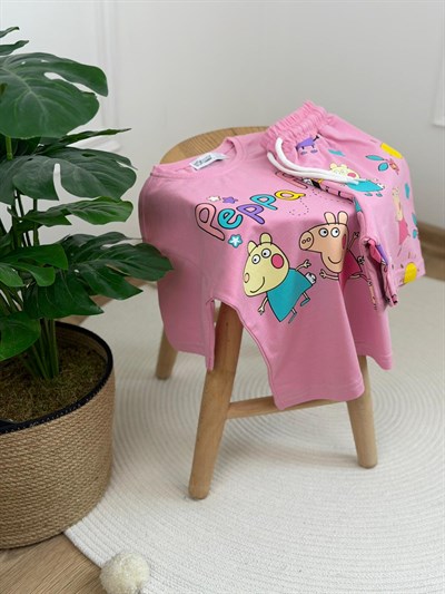 Peppa Pig Şortlu Takım