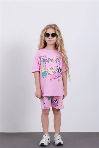 Peppa Pig Şortlu Takım