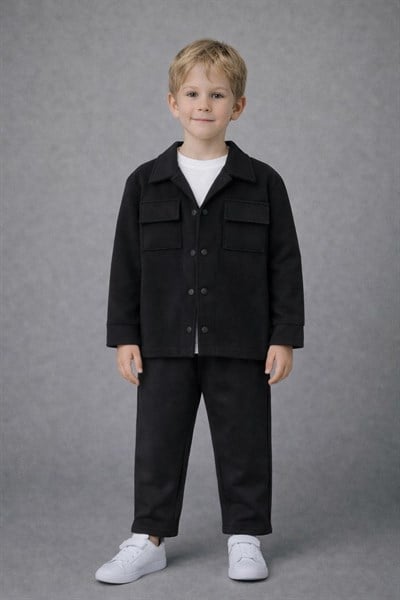Pike Jogger Uzun Kollu 3lü Takım