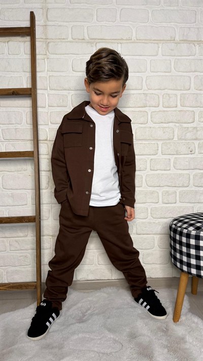Pike Jogger Uzun Kollu 3lü Takım