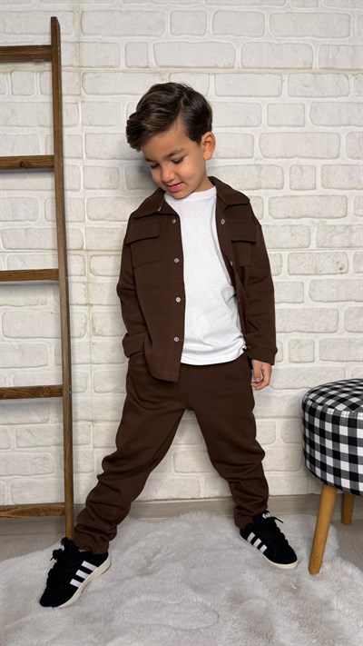 Pike Jogger Uzun Kollu 3lü Takım