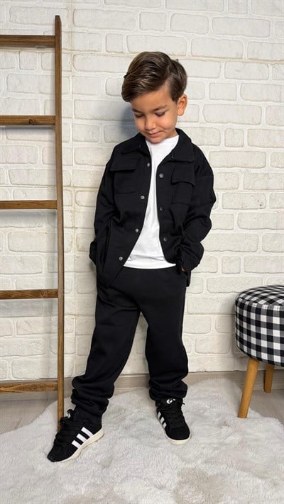 Pike Jogger Uzun Kollu 3lü Takım